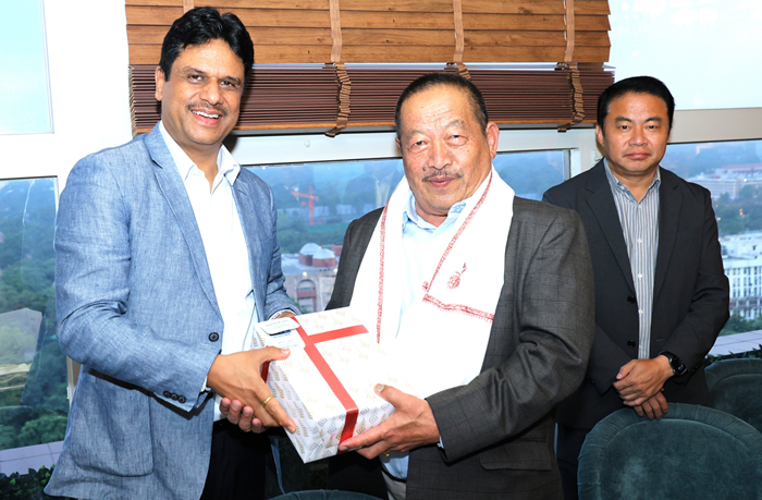 NHPC CMD meets Bhutan Energy Minister